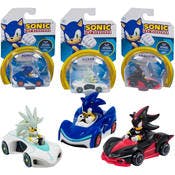 Sonic the Hedgehog Toy Cars - 3 Designs