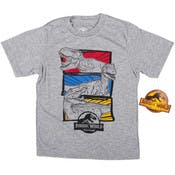 Kids' Jurassic World T-Shirts - White, Assorted Sizes