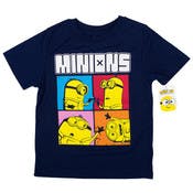 Kids' Minions T-Shirts - Assorted Sizes, Navy