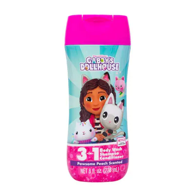 Kids' Gabby's Dollhouse 3-in-1 Body Wash, Shampoo &amp; Conditioner - 8 oz