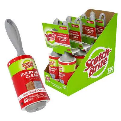 Scotch Brite Everyday Clean Lint Rollers - 2 Pack