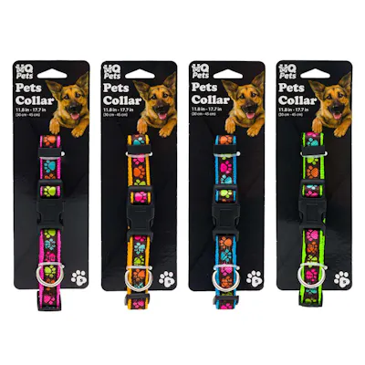 Pets Collars - Small, Adjustable, Assorted Colors