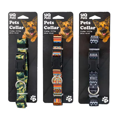 Pet Collars - Small, Assorted Patterns