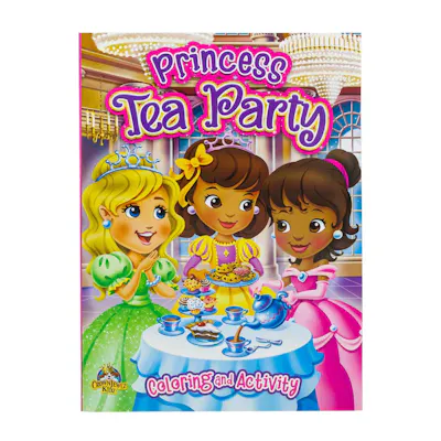 Princess Tea Party Coloring and Activity Books