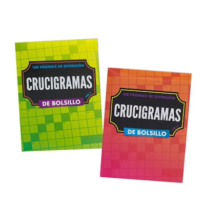 Spanish Crossword Puzzle Books - 160 Pages