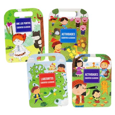 Classic Tails Activity Books, Spanish - 32 Pages