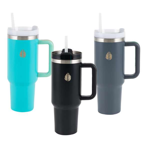 Tumblers With Straw - 40oz, Assorted Colors