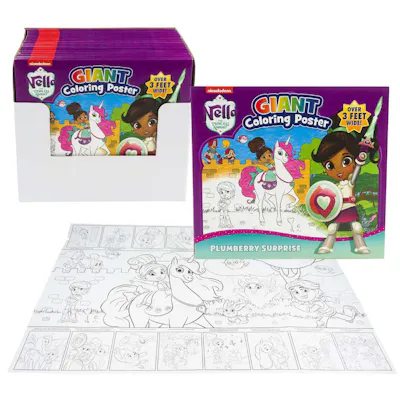 Nickelodeon Nella the Princess Knight Giant Coloring Posters