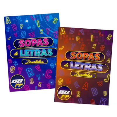 Spanish Word Search Puzzles, 80 Pages - Two Titles