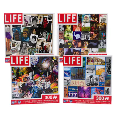 Life Magazine Collection 300-Piece Puzzle - Assorted