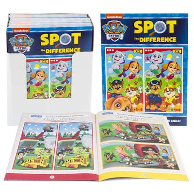 Paw Patrol Activity Books - Spot the Difference