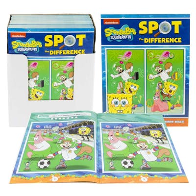 SpongeBob Square Pants Activity Books - Spot the Difference