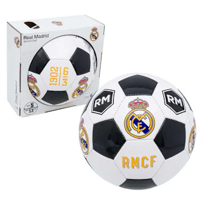 Real Madrid CF Official Licensed Soccer Ball - Size 5