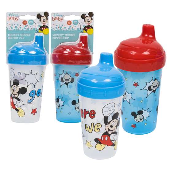 Wholesale Disney Sipper Cups - Mickey Mouse, Spill Proof, BPA Free