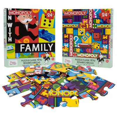 Monopoly 24-Piece Puzzle, Assorted