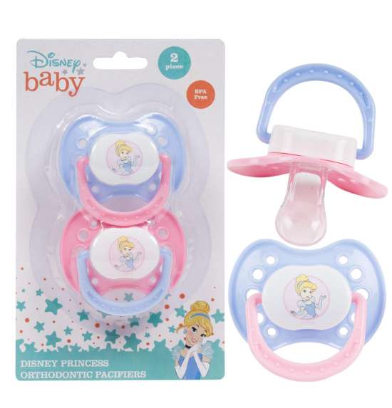 Disney Pacifiers Cinderella, 2pk