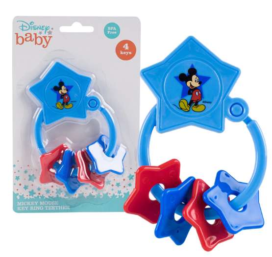 Mickey mouse teething ring hotsell