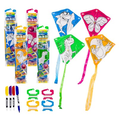 Diamond Shaped Color-Me-Kites, Assorted - 15"