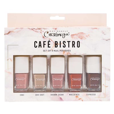 Nail Polish Set, Café Bistro - 5 Piece