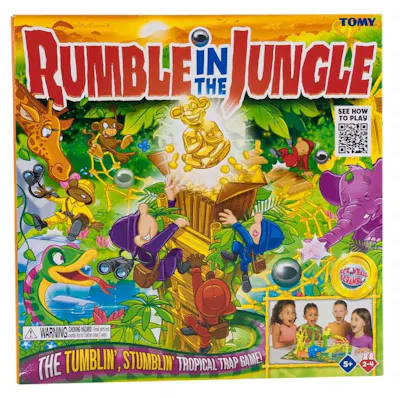 Rumble in The Jungle Board Game