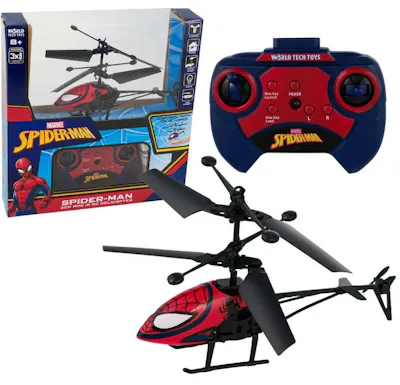Marvel Spiderman Remote Control Helicopter, 7.5"