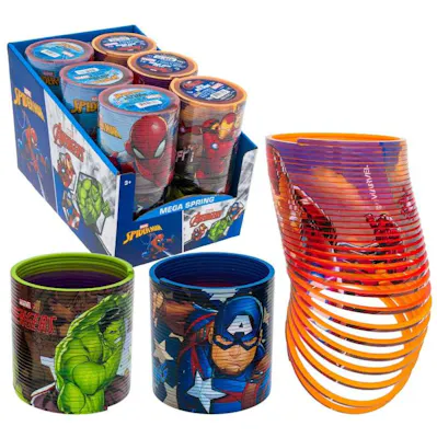 Marvel Avengers Mega Spring, Assorted