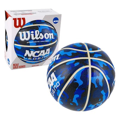 Wilson NCAA Camo Blue Basketballs, Size 6