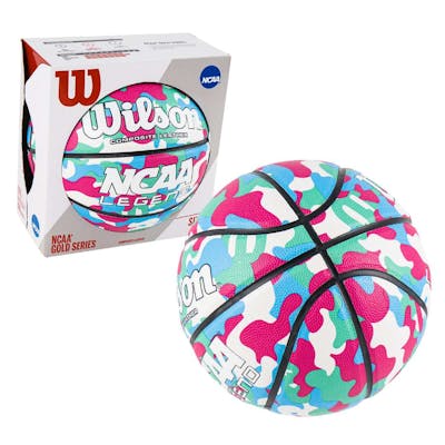 Wilson NCAA Camo Pink Basketballs, Size 6