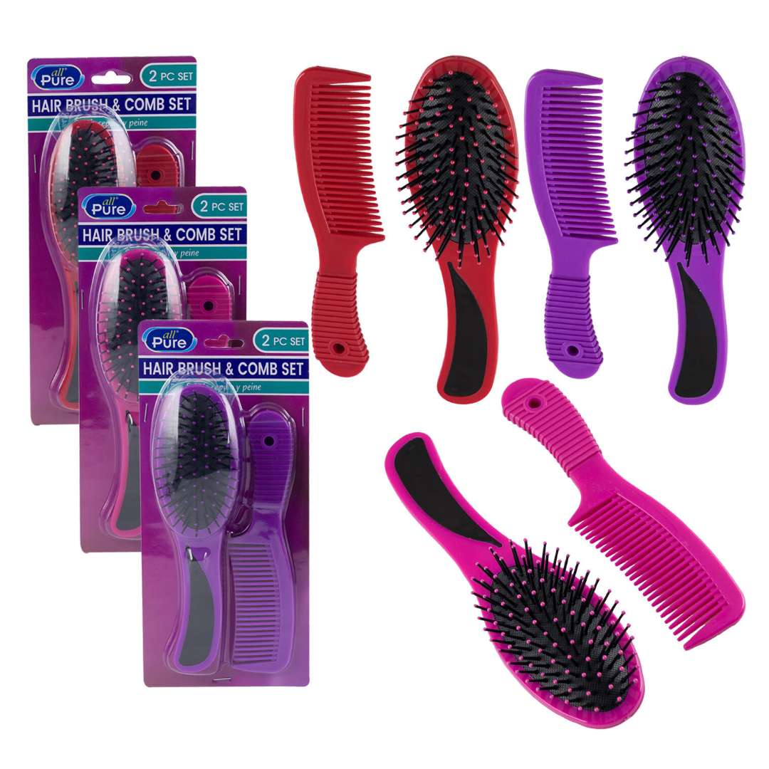 Hairbrush and Comb Sets, Assorted - 8.4 display picture 1