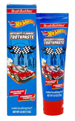 Hot Wheels Strawberry Kids Toothpaste - 4 oz