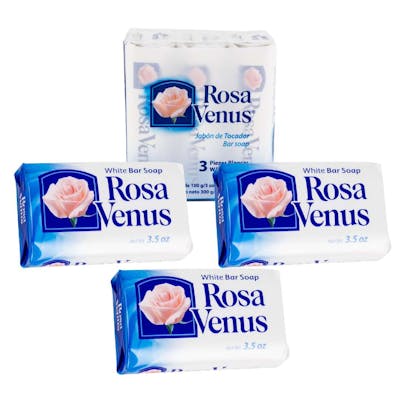 Rosa Venus Bar Soaps, 3 Pack - 3.5 oz