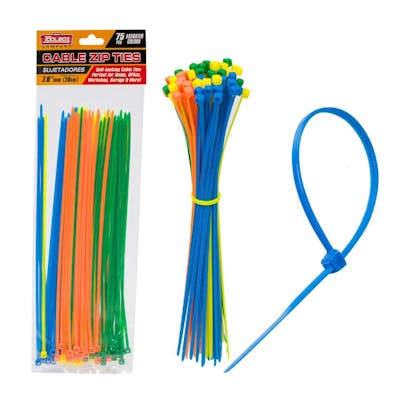 Cable Ties, 75 Count - 7.8"