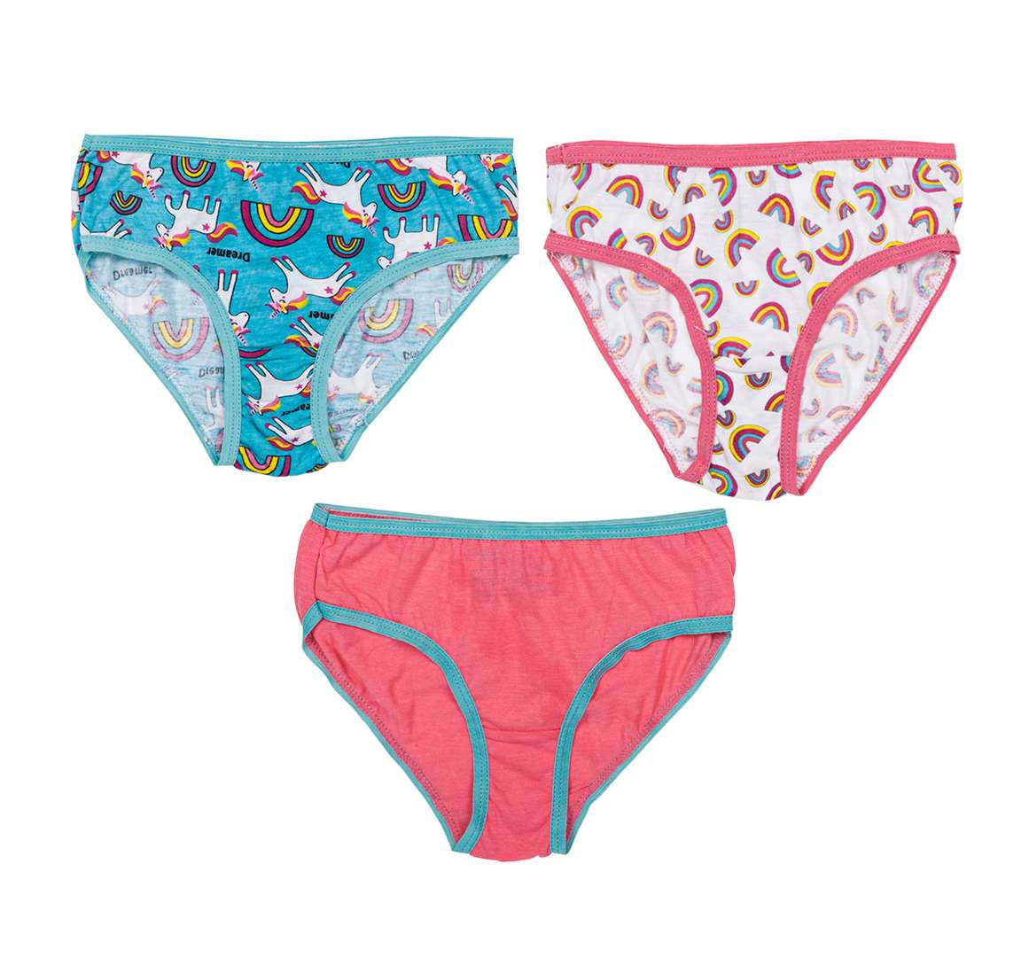 Wholesale 10pk Girl Panties- 2T-4T- Assorted Colors 10ASST-MULTICOLOR