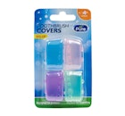 Toothbrush Covers - 4 Assorted Colors per Pack image number null