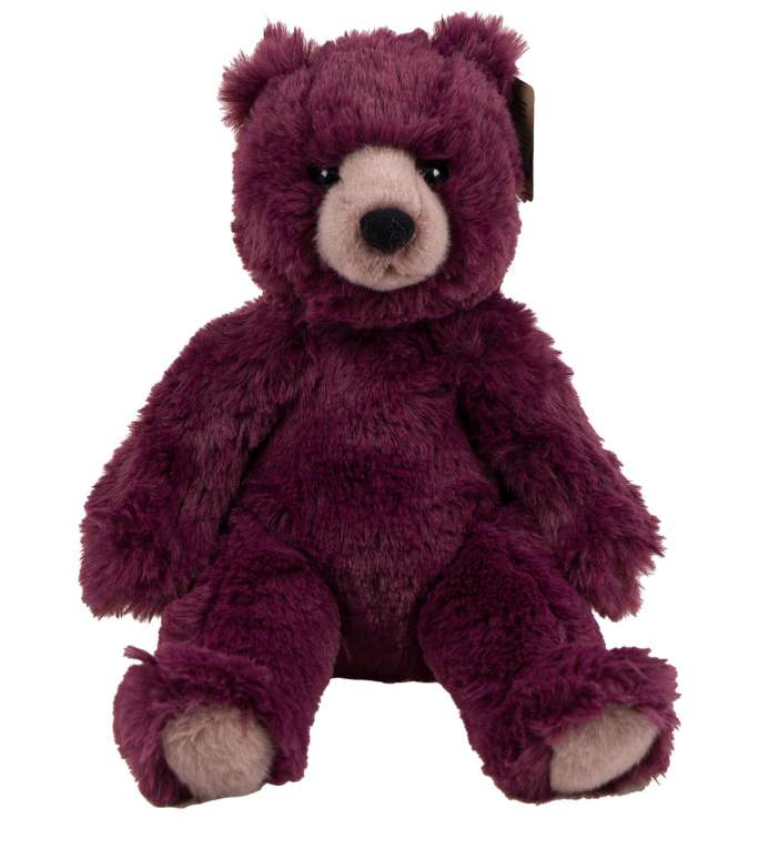 Aurora Burgundy Humphrey Bear - 11"