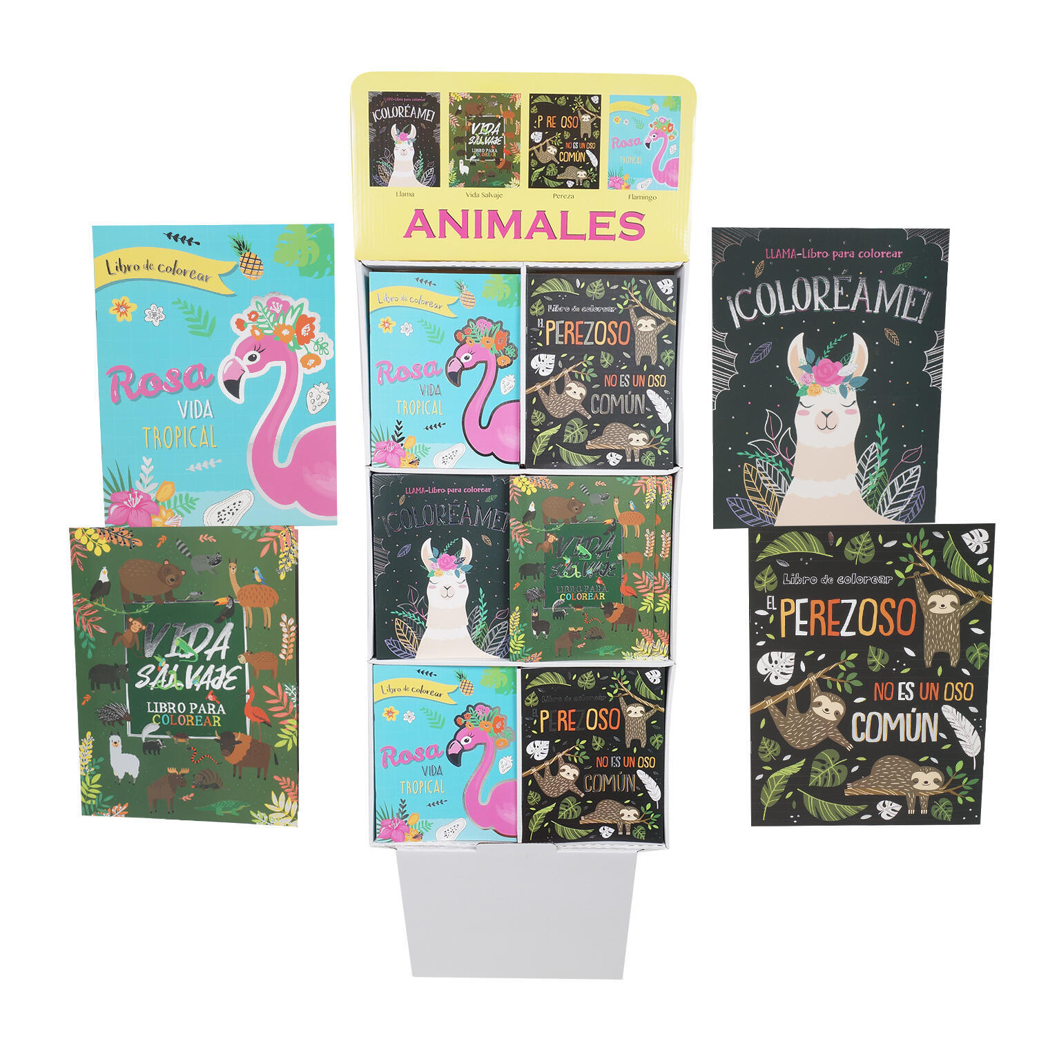 Wholesale Kids' Coloring Books - Assorted Animals, 32 pg - DollarDays