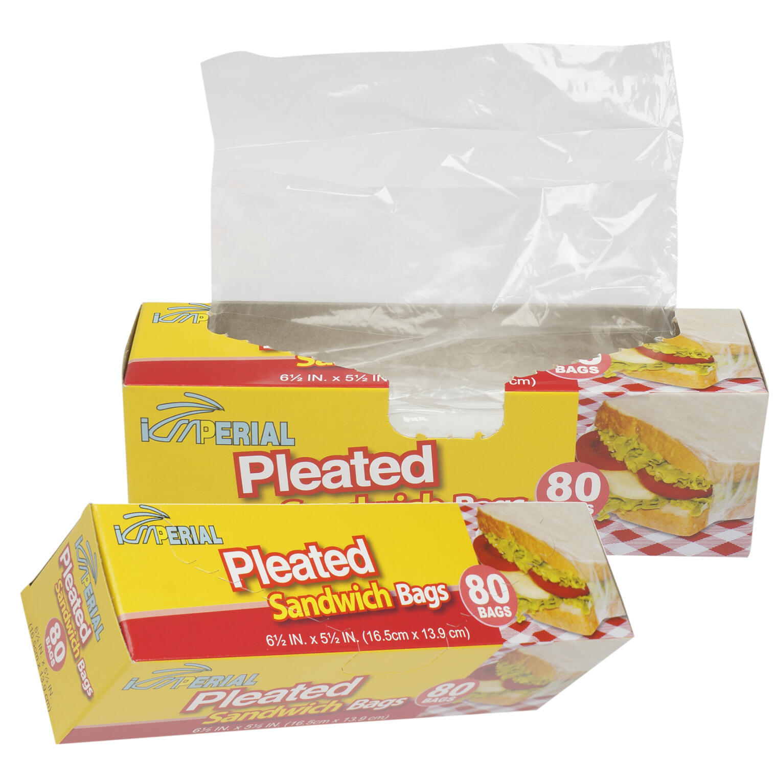 Wholesale Pleated Sandwich Bag 80 Count DollarDays