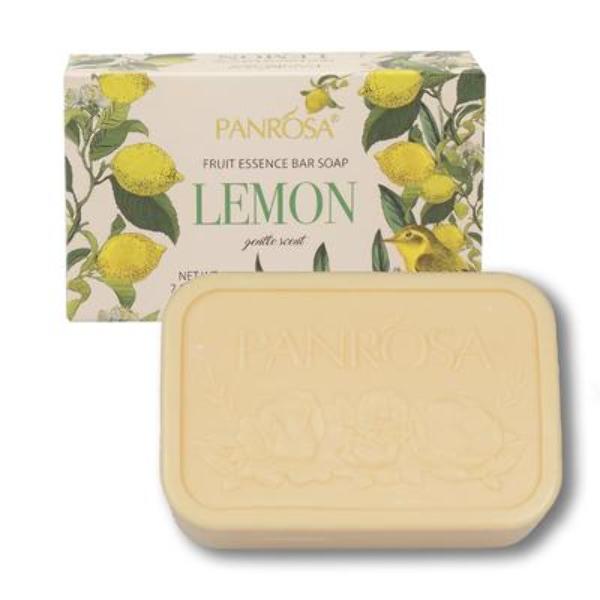 lemon shaped soap bar