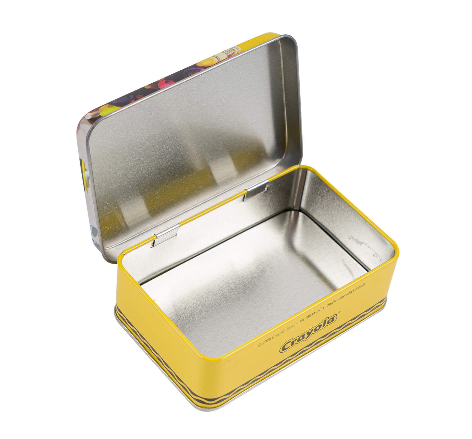 Wholesale 4.75-inch Crayola Storage Tin Box