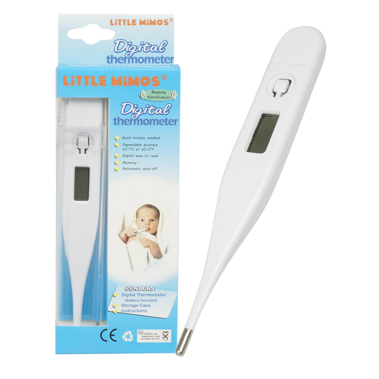 Wholesale Baby Digital Thermometer with LED Screen DollarDays