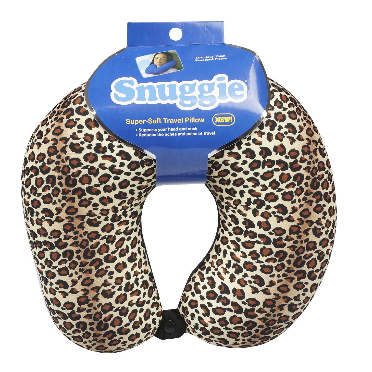 leopard print neck pillow