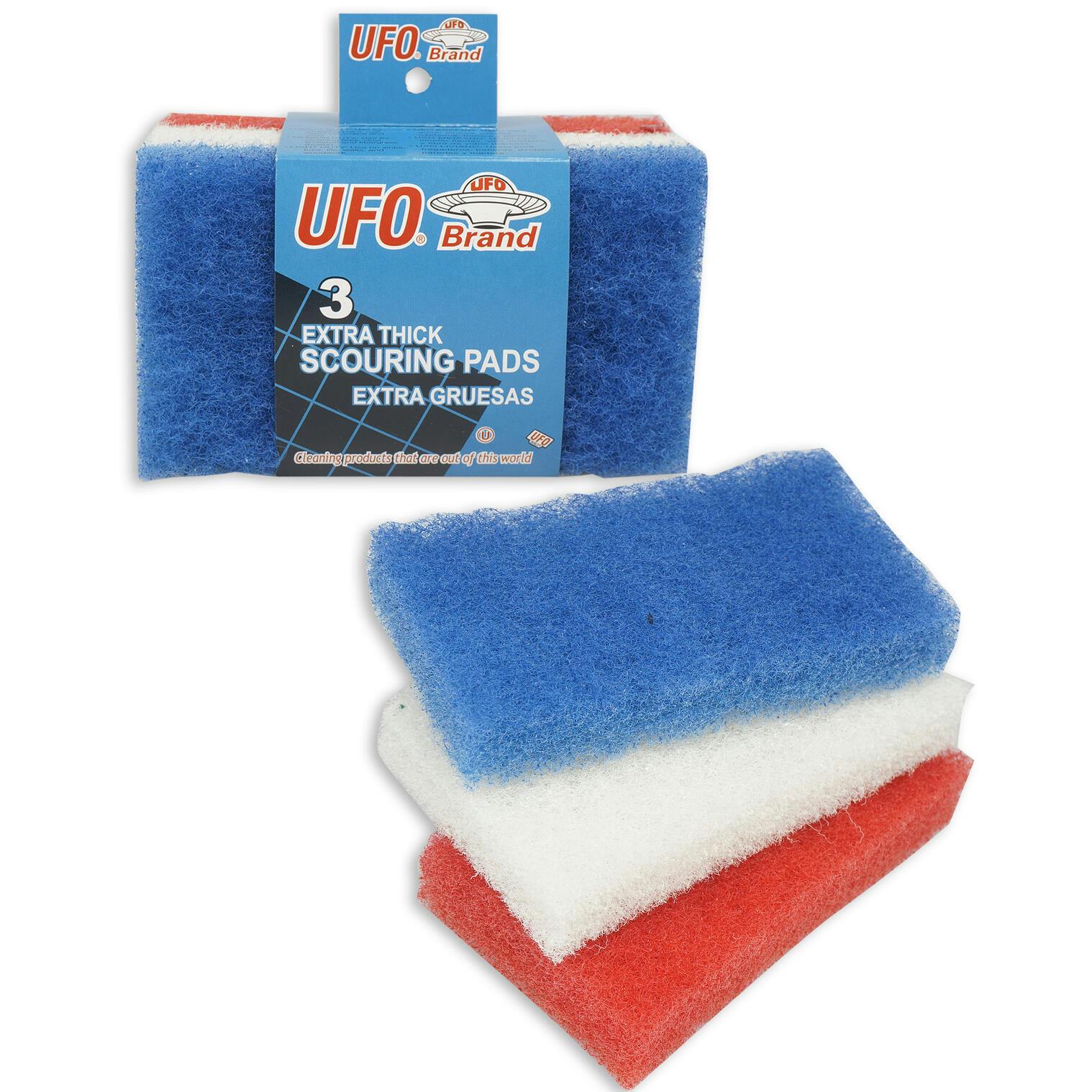 Wholesale 3 Pack Thick Scouring Cleaning Pads (SKU 2338556) DollarDays
