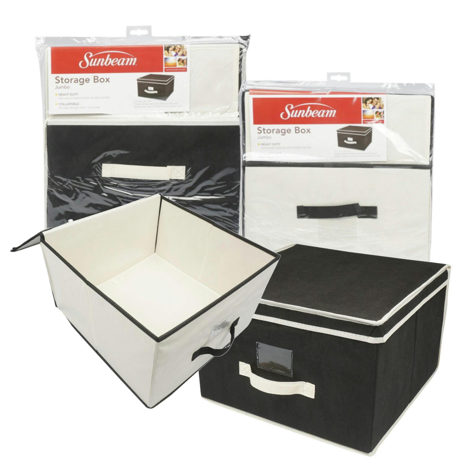 Wholesale Jumbo 15.75" Storage Box Assorted (SKU 2335276) DollarDays