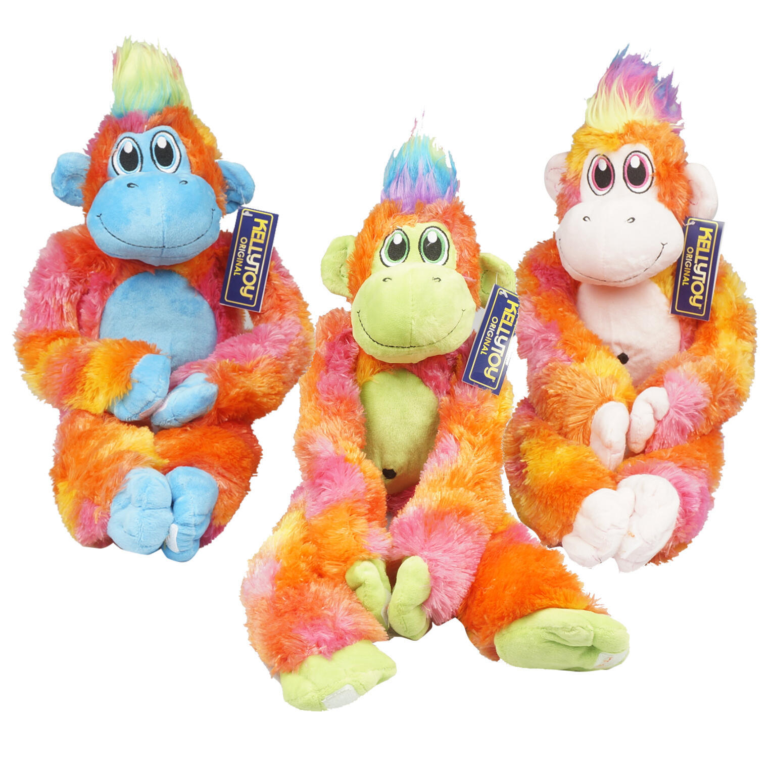 mohawk monkey stuffed animal