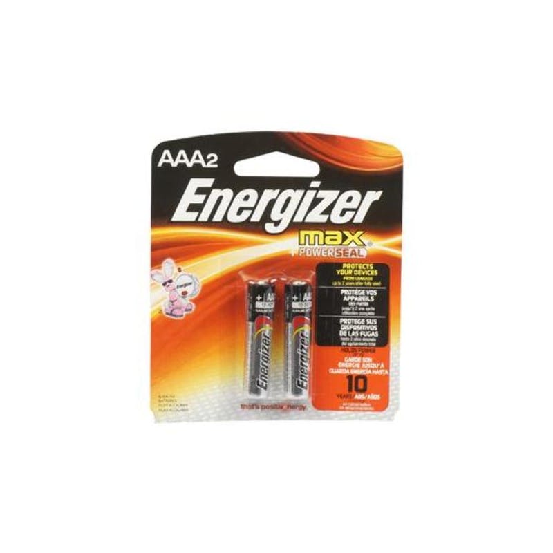 Energizer MAX AAA Batteries - 2 Pack