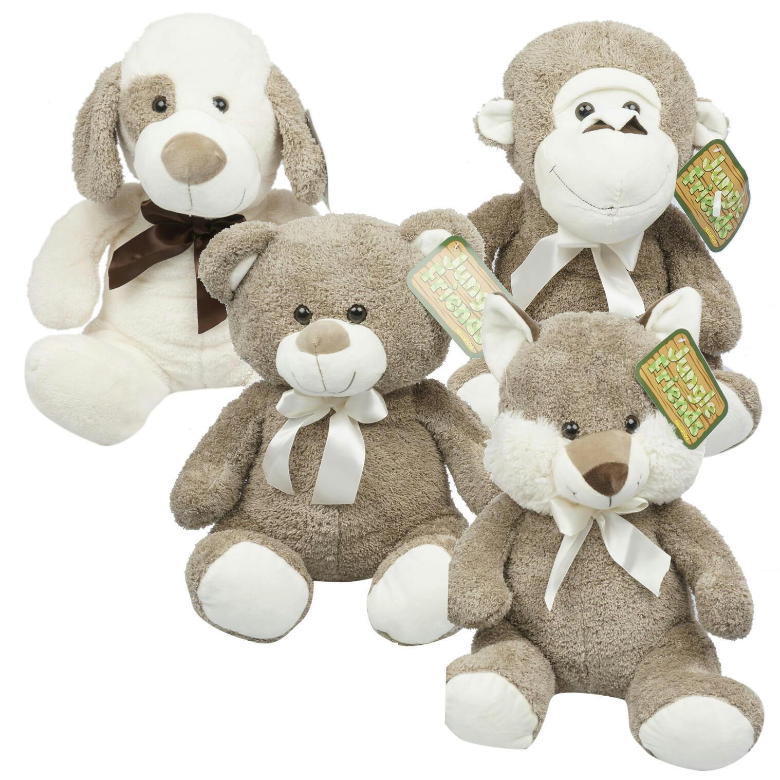 Wholesale 14" Sitting Plush Animals Assorted Styles (SKU 2338535) DollarDays