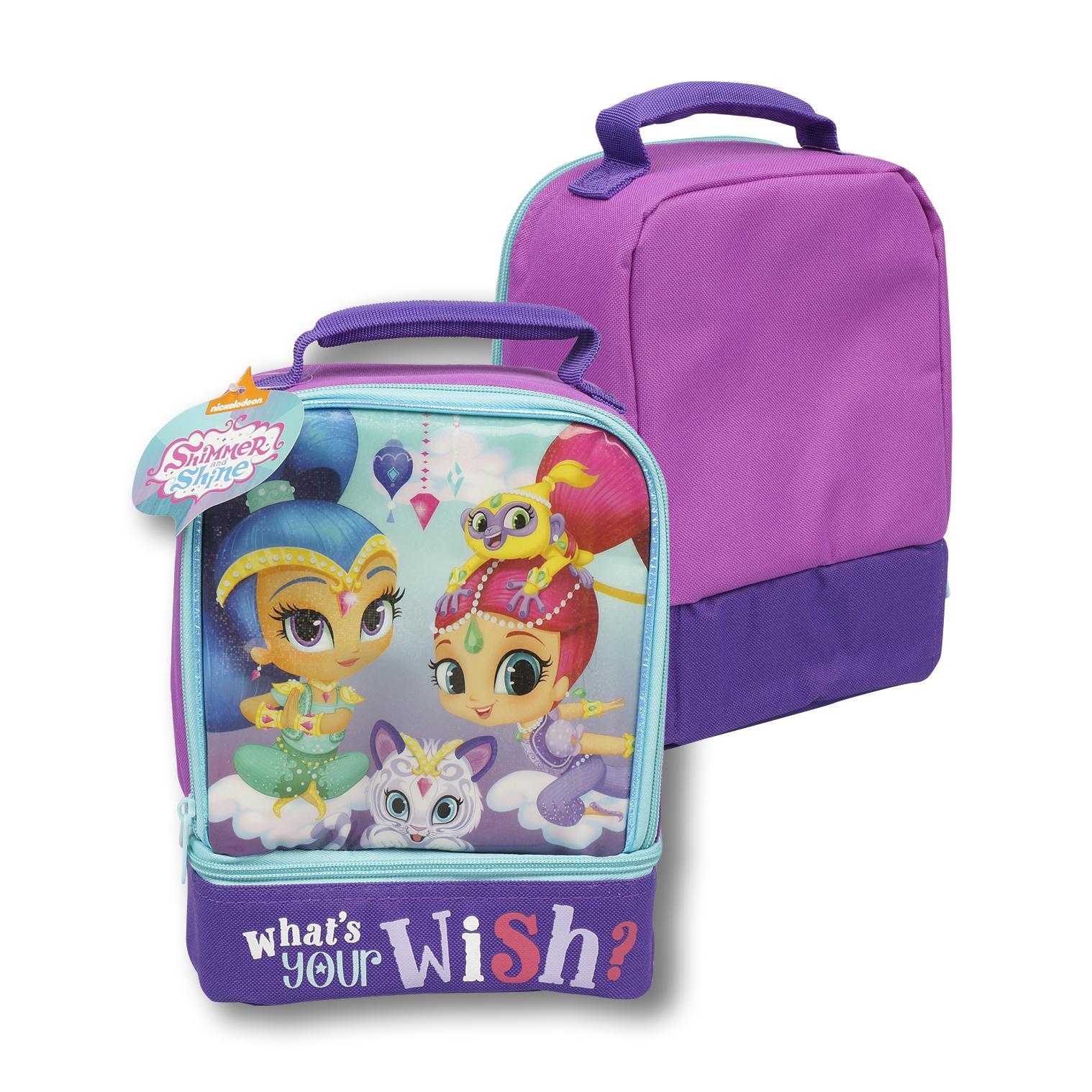 shimmer and shine lunch bag