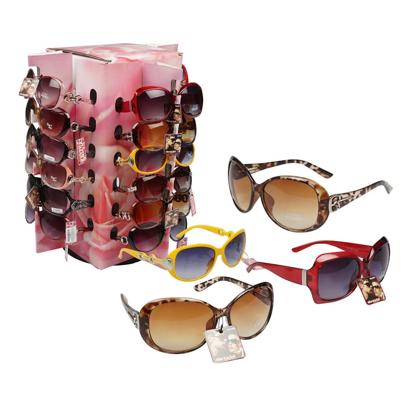 Ladies Fancy Sunglasses Assortment with Display