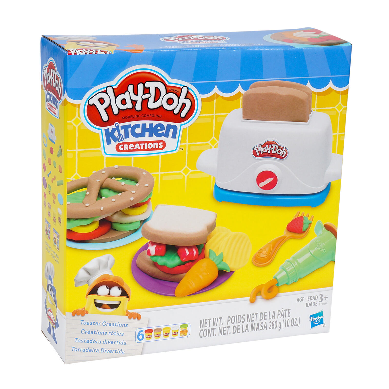 Wholesale Play Doh Kitchen Creations Toaster Playset Sku 2356011 Dollardays
