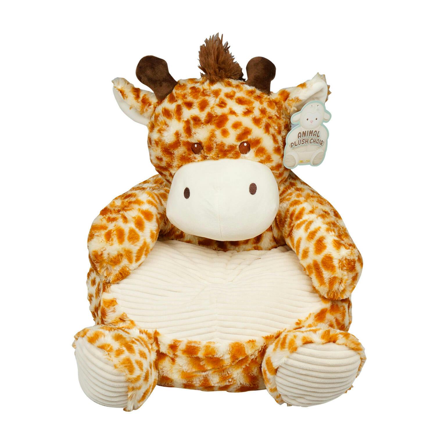 stuffed giraffe chair